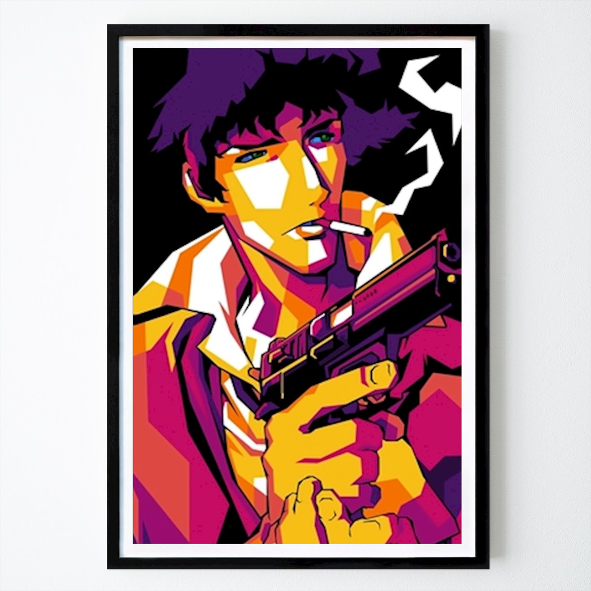 Poster: Spike  spiegel cowboy bebop von Insomnia von Printler