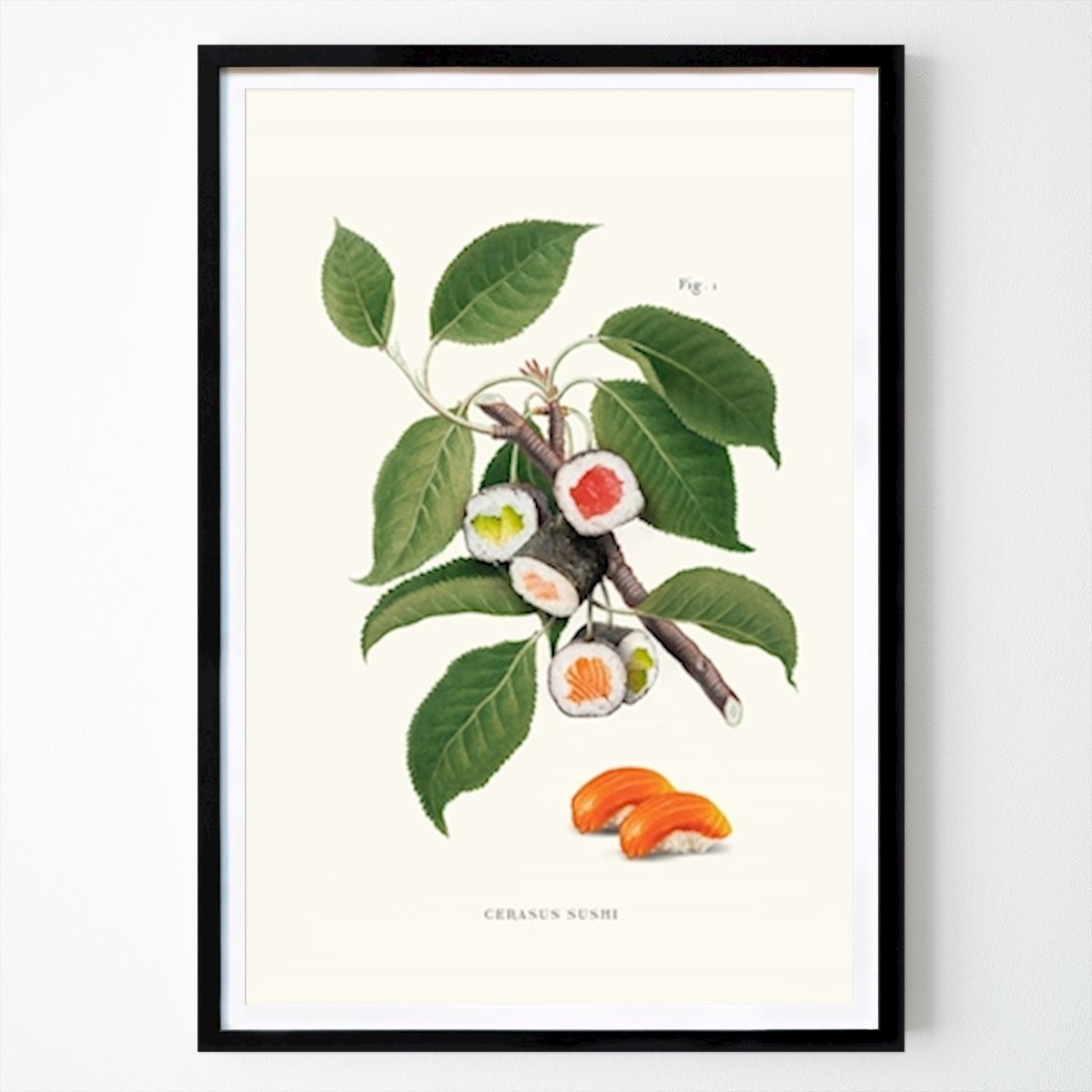 Poster: Sushi Pflanze von Jonas Loose von Printler