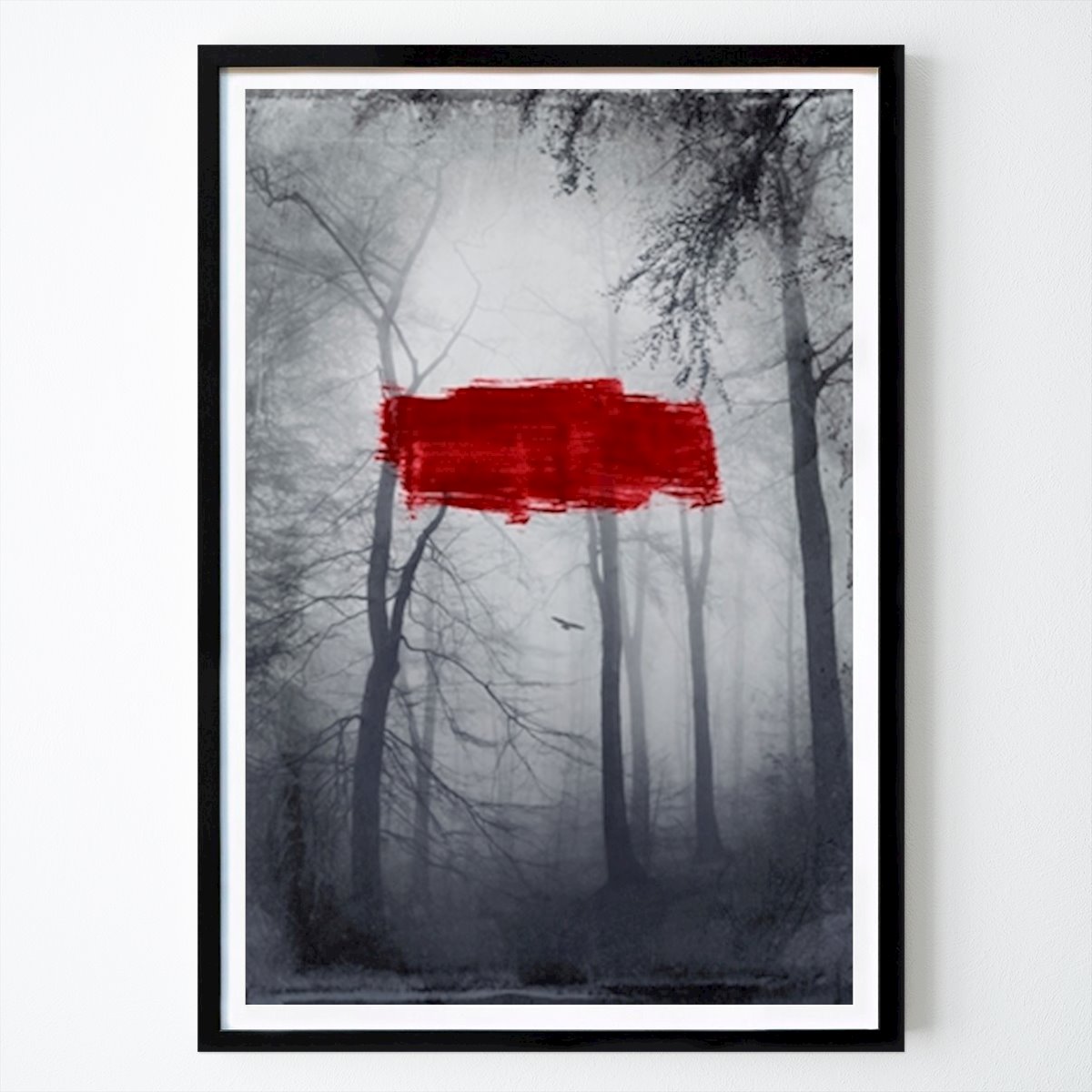 Poster: Touch Of Red II - Baum Geister von Dirk Wüstenhagen von Printler