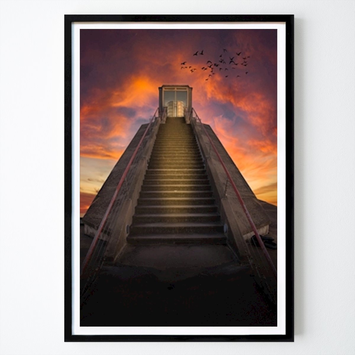 Poster: Treppe zum Himmel von Björn Carlsson von Printler