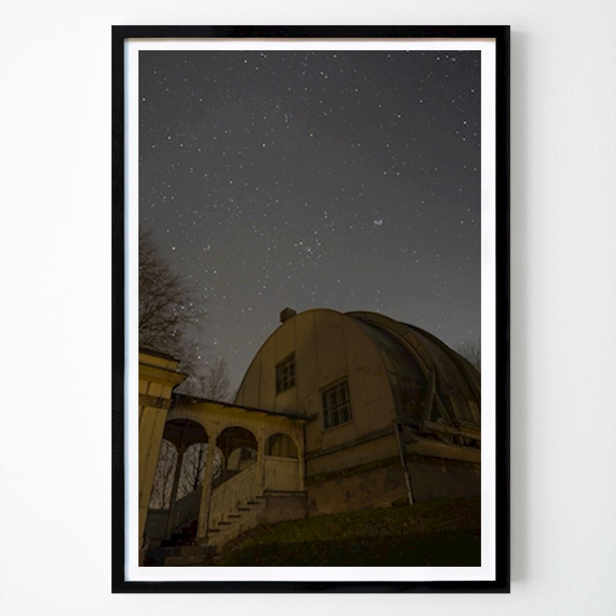 Poster: Treppen in den Sternenhimmel von Tom Heitmann von Printler
