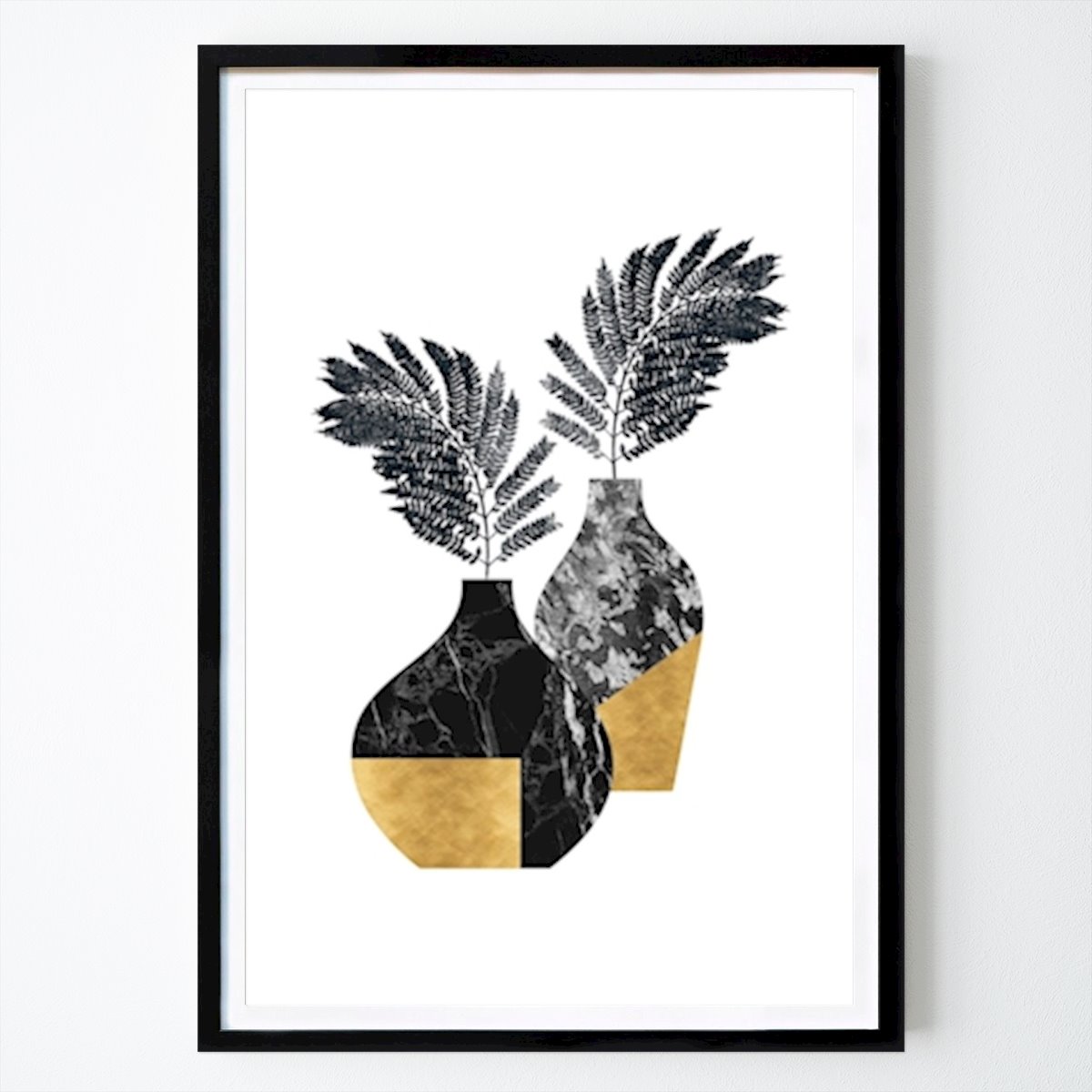 Poster: Vasen aus Marmor von Kookie Pixel von Printler