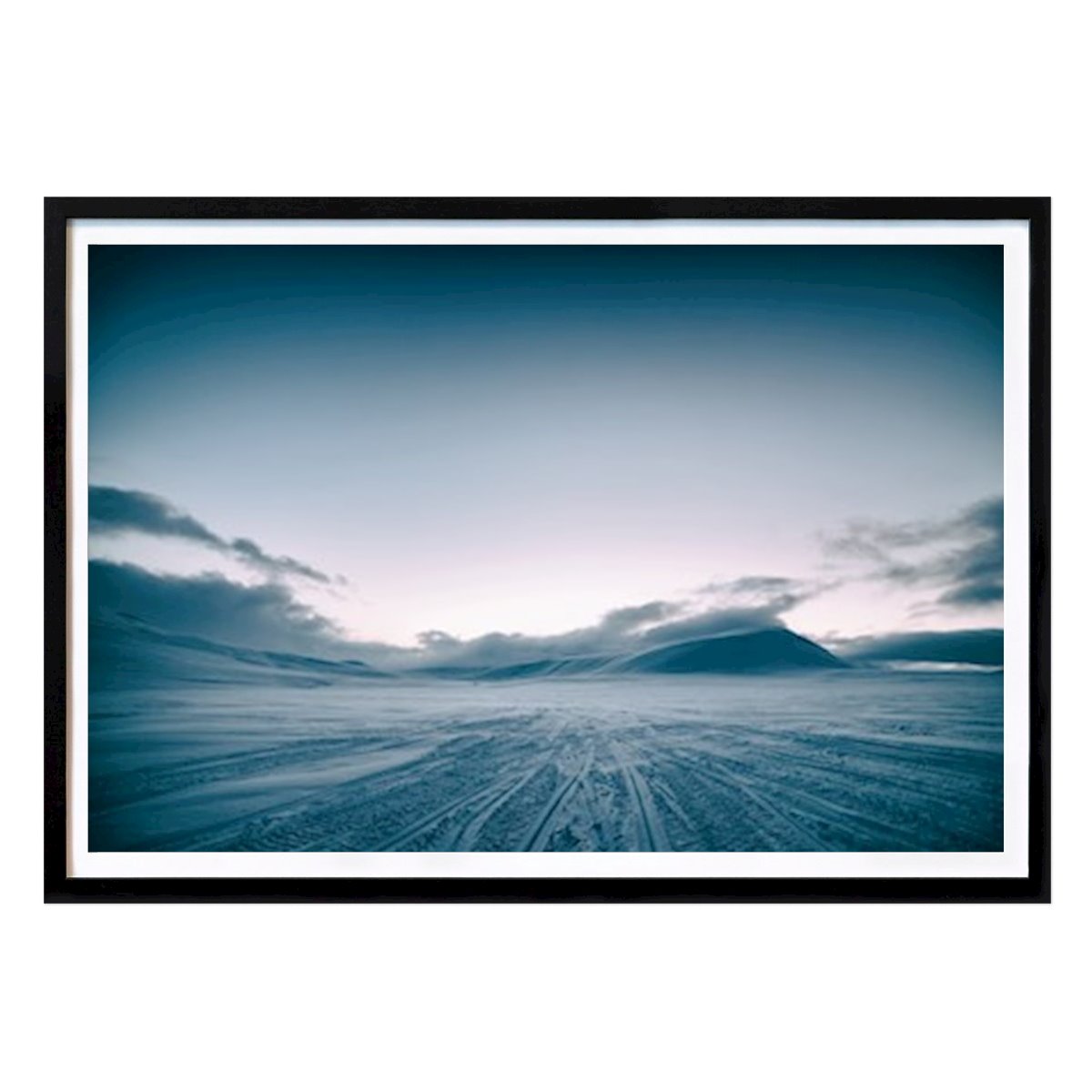 Poster: Verschneite Landschaften von Tommy Høyland von Printler