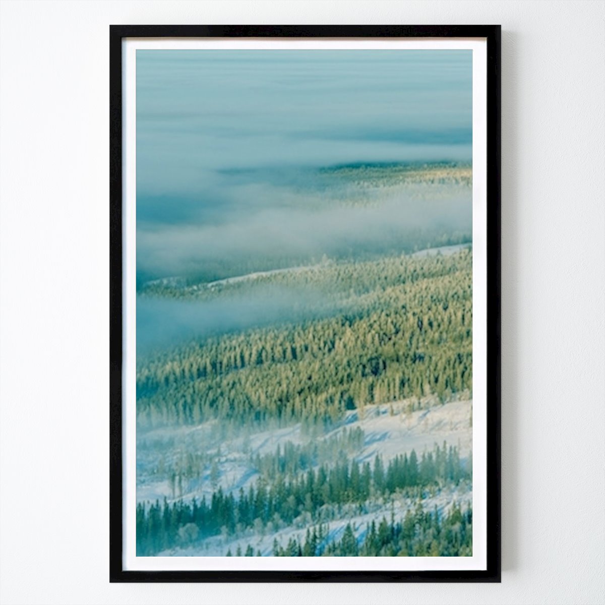Poster: Verschwindende Bäume von Markus Petersson von Printler