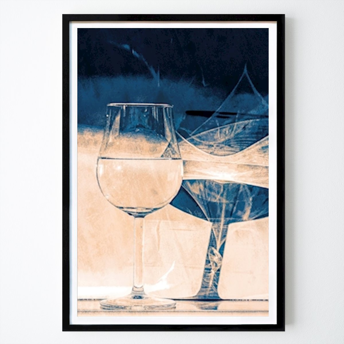 Poster: Weinglas 3 von Peter Reichel von Printler