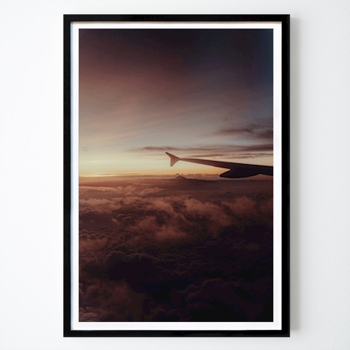 Poster: ZWISCHEN HIMMEL UND ERDE von Kevin Riascos rivas von Printler