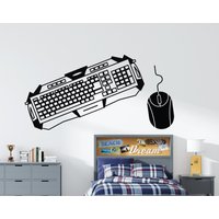 Gamer Wandsticker Aufkleber Wähle Deine Waffe Spruch Controller Videospiel Jungen Schlafzimmer Gaming Wandaufkleber Bo2030 von Printmize