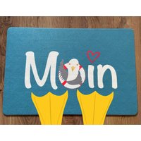 Fußmatte Moin Fußmatte Moin von Printmonsters
