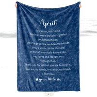 Geschenk Für Schwester Decke Christian Poem Sentimental Sprichwort Meine Mein Freund Benutzerdefinierte Farbe Blumenmuster Religiöses Große Geschenk Für Schwester Decke Christian Poem Sentimental Sprichwort Meine Mein Freund Benutzerdefinierte Farbe Blumenmuster Religiöses Große von PrintsbyChristine