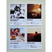 Benedict Wells - Book Polaroid | Bücher, Print, Wandcollage, Geschenk, Roman von PrintsnPalette