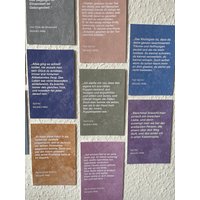 Benedict Wells Zitate - A6 Karten | Bücher, Print, Wandcollage, Geschenk von PrintsnPalette