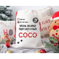 Personalisierter Weihnachtssack, Haustier Weihnachtsgeschenk, Weihnachtsgeschenk Personalisierter Weihnachtssack, Haustier Weihnachtsgeschenk, Weihnachtsgeschenk von Printsnickety