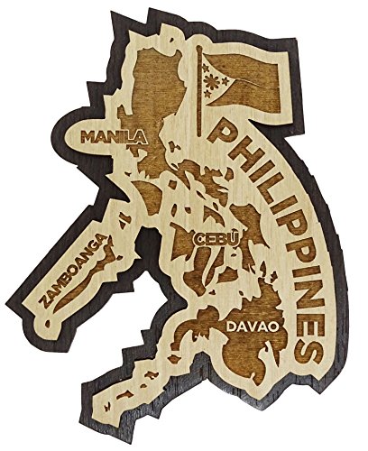 Printtoo Holz Philippinen Karte eingraviert Kuehlschrankmagnet Souvenir Collectibles Geschenk Printtoo Holz Philippinen Karte eingraviert Kuehlschrankmagnet Souvenir Collectibles Geschenk von Printtoo