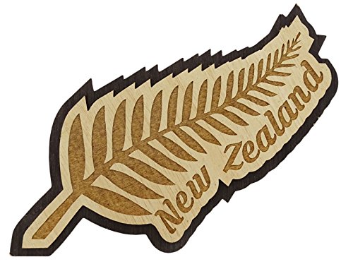 Printtoo Neuseeland Souvenir Holzgravur Kuehlschrankmagnet Collectibles Geschenk von Printtoo