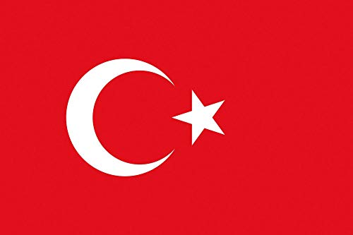 Fahne Türkei 90 x 150 cm von Printwear