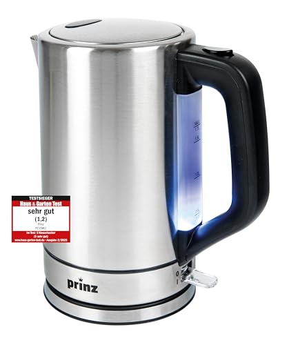 Prinz Edelstahl Wasserkocher PZ-EWK1 von Prinz