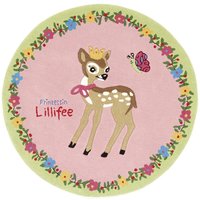 Prinzessin Lillifee Kinderteppich "LI-2935-01", rund von Prinzessin Lillifee