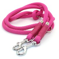 Hundeleine, Verstellbar, 10mm Dickes Ppm, Pink von PrioPaws