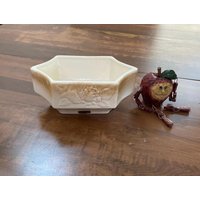 Haeger Übertopf Gold Und Weiss Obstmotiv von PriorMemories