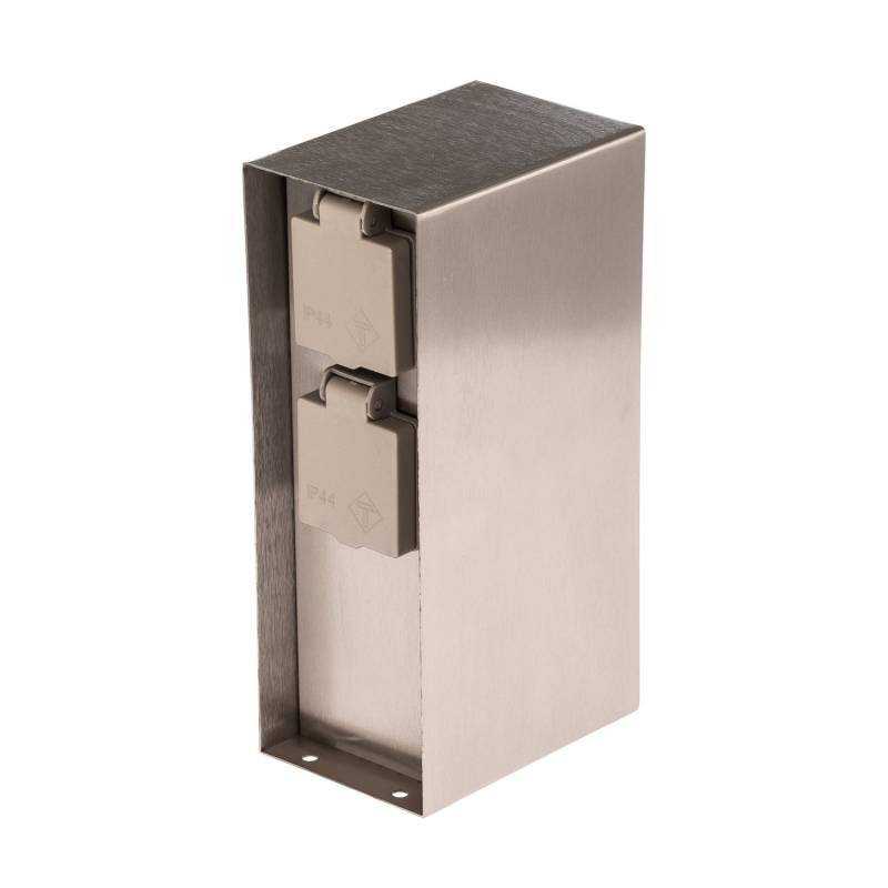 B-Ware Prios Smarte Steckdosensäule Steckdose Wlan 23cm Edelstahl Tuya Außenbereich B-Ware Prios Smarte Steckdosensäule Steckdose Wlan 23cm Edelstahl Tuya Außenbereich von Prios