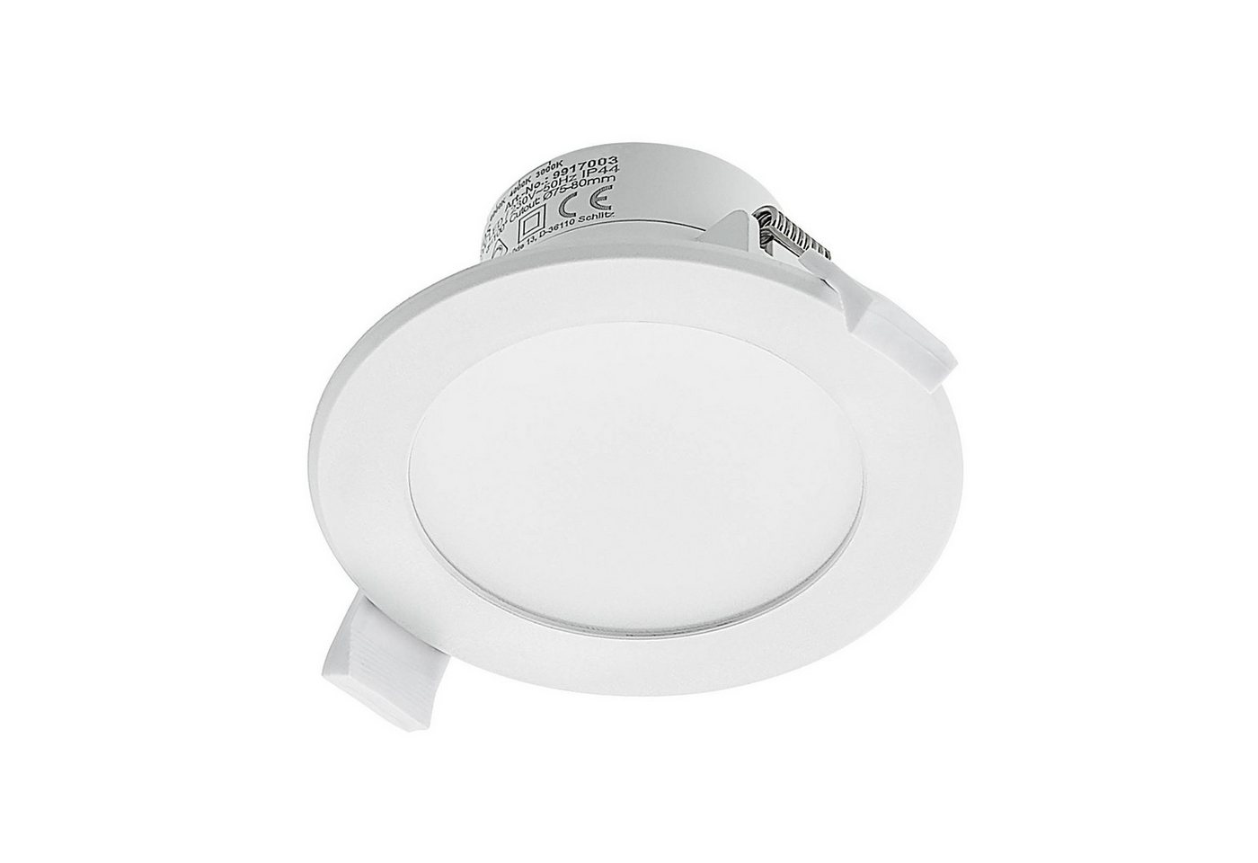 Prios Deckenleuchte Rida, Nicht enthalten, 1 x 7 W LED, Farbwechsel warmweiß / tageslicht von Prios