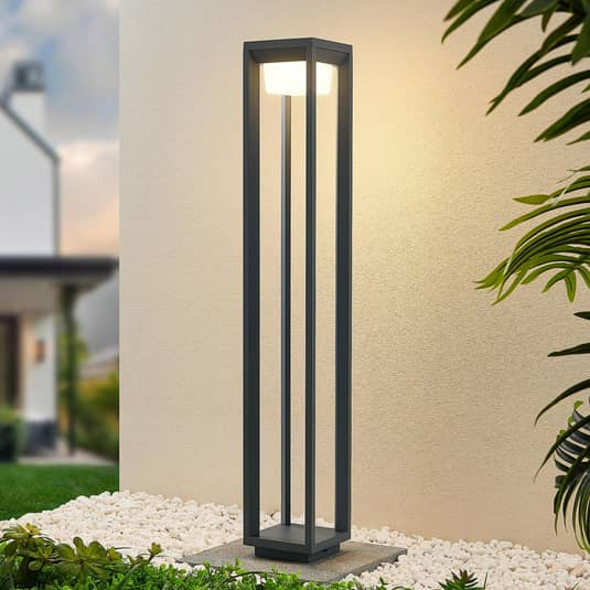 Prios Gamion Led Wegeleuchte Wegelampe Lampe Leuchte Gartenlampe Aluminium 90cm B-Ware Prios Gamion Led Wegeleuchte Wegelampe Lampe Leuchte Gartenlampe Aluminium 90cm B-Ware von Prios