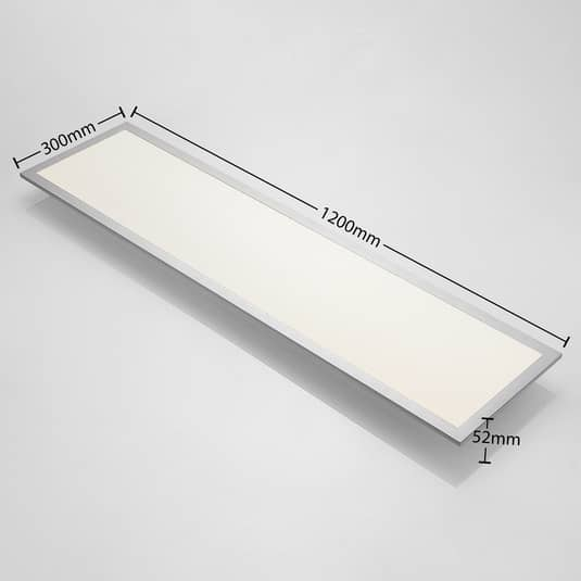 Prios Gelora Led Panel Deckenlampe Deckenleuchte Lampe Leuchte Cct 120x30 Cm Led B-Ware von Prios