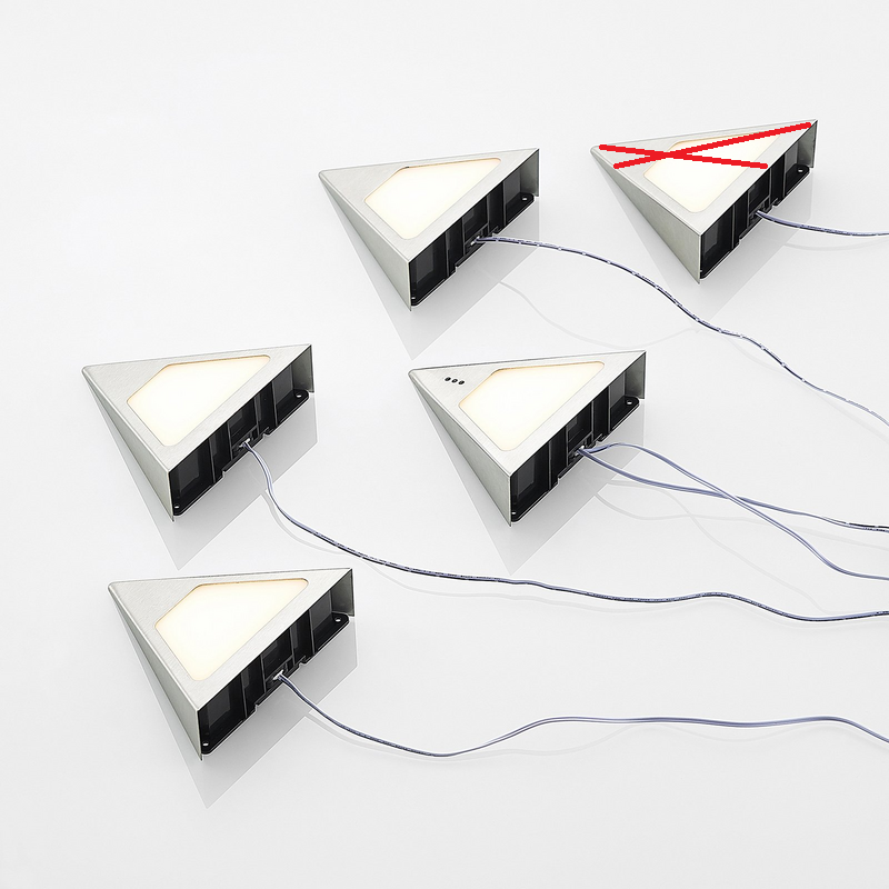 Prios Odia Led Unterbauleuchte Edelstahl Unterbaulampe Lampe Leuchte 5 Flammig B-Ware Prios Odia Led Unterbauleuchte Edelstahl Unterbaulampe Lampe Leuchte 5 Flammig B-Ware von Prios