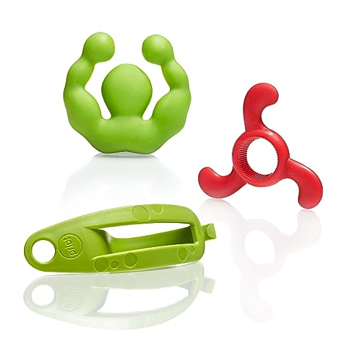 Priot Öffner Set | Enthält Dosenöffner, Glasöffner, Flaschenöffner - für Senioren, schwache Hände, Menschen mit Arthritis, Küchenhilfe zum leichten Greifen und Öffnen von Deckeln Priot Öffner Set | Enthält Dosenöffner, Glasöffner, Flaschenöffner - für Senioren, schwache Hände, Menschen mit Arthritis, Küchenhilfe zum leichten Greifen und Öffnen von Deckeln von Priot