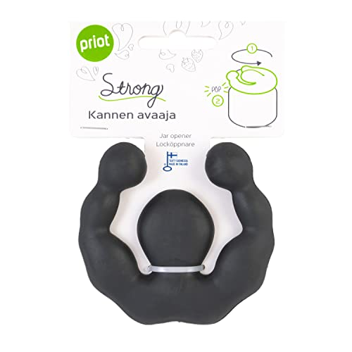 Priot Strong Glasöffner | Jar Opener | Twist Gripper für schwache Hände, Kinder, Senioren, Menschen mit Arthritis, Küchenhilfe, um leicht zu greifen und Deckel offen zu grapieren von Priot