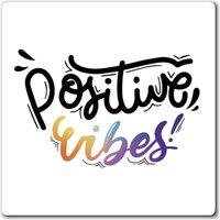Positive Vibes Magnet von PrismVibes