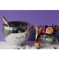 Individueller 12-Zoll-Disco-Kugel-Eiskübel - Sommer-Champagner-Kühler, Barwagen-Dekor, Pool-Party, Junggesellinnenabschiedsgeschenk von PrissyEm