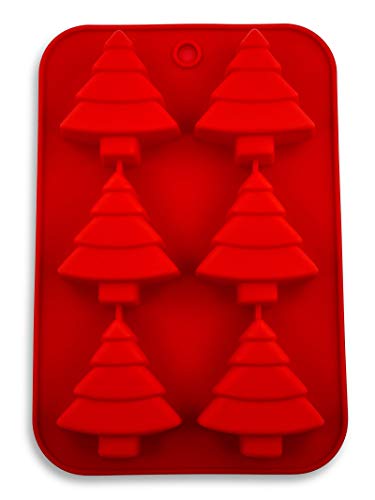 Pritogo 2er Set, Weihnachten Silikonform, Backform, Advent, Muffin, Weihnachtsmann, Schneemann, Tannenbaum, Stern, Christkind, Engel - BPA-Frei von Pritogo