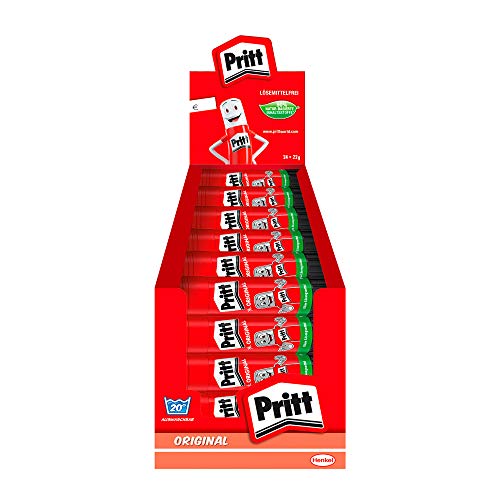 Pritt Klebestift, sicherer und kinderfreundlicher Kleber für Kunst und Bastelarbeiten, starker Klebstoff für Schule & Bürobedarf, 24x22g Pritt Stift Pritt Klebestift, sicherer und kinderfreundlicher Kleber für Kunst und Bastelarbeiten, starker Klebstoff für Schule & Bürobedarf, 24x22g Pritt Stift von Pritt