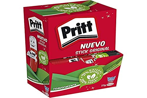 Pritt Klebestift, sicherer und kinderfreundlicher Kleber für Kunst und Bastelarbeiten, starker Klebstoff für Schule & Bürobedarf, 15x22g von Pritt