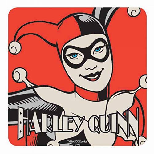 Echte DC Comics Batman Harley Quinn Einzel Untersetzer Getränke Matte Vintage Retro von Pritties Accessories