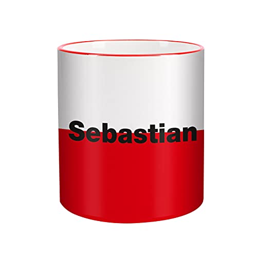 Herz & Heim® Tasse mit Wunschnamen und Flagge - Polen - von Herz & Heim