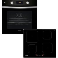 Privileg Backofen-Set "PBWK3 JH8S BLG", mit 1-fach-Teleskopauszug, Hydrolyse, mit Dampffunktion und Induktion von Privileg