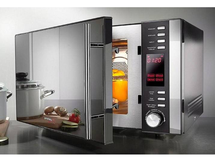 Privileg Mikrowelle 285902, Grill und Heißluft, 25 l, 3-in-1 Gerät von Privileg