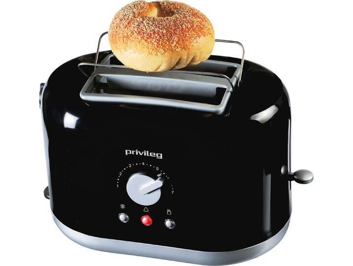 Privileg Toaster PT2870BPH, 2 kurze Schlitze, 870 W von Privileg