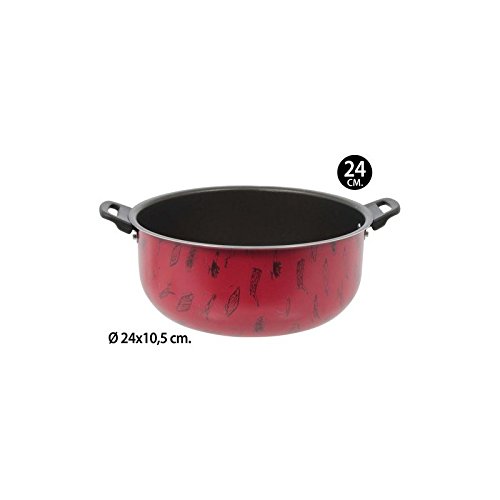 Privilege – CECEROLA mit 2 Griffen 1 mm. Rosso Pentolino, Ø 24 cm. Privilege – CECEROLA mit 2 Griffen 1 mm. Rosso Pentolino, Ø 24 cm. von Privilege