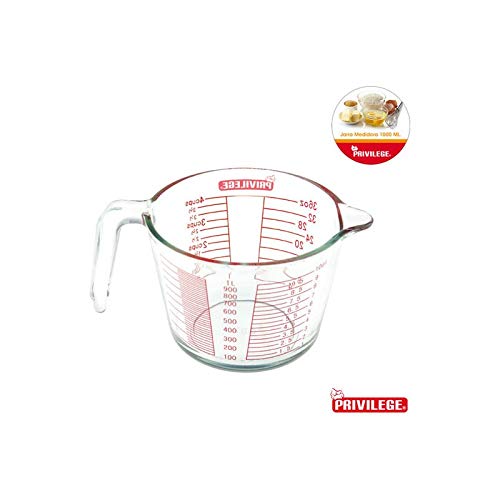 Privilege Glas-Messbecher, 1000 ml von Privilege