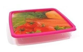 PRIVILEGE Lunchbox, quadratisch, 4 l, Kunststoff, Mehrfarbig, Einheitsgröße von PRIVILEGE