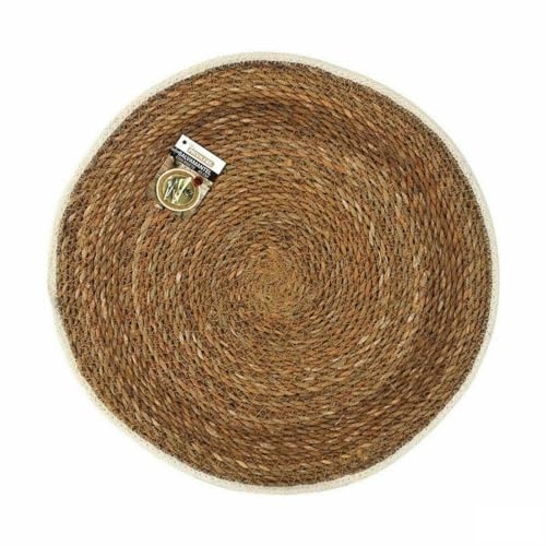 Privilege Platzdeckchen Seetang braun mit Biese Ø 45 cm (36 Stück) von Privilege