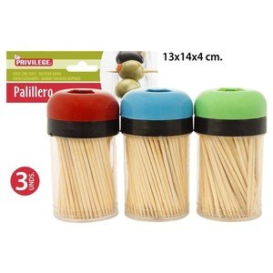 Privilege - Zahnstocherboxen, 200 Stück, 3 Stück von Privilege