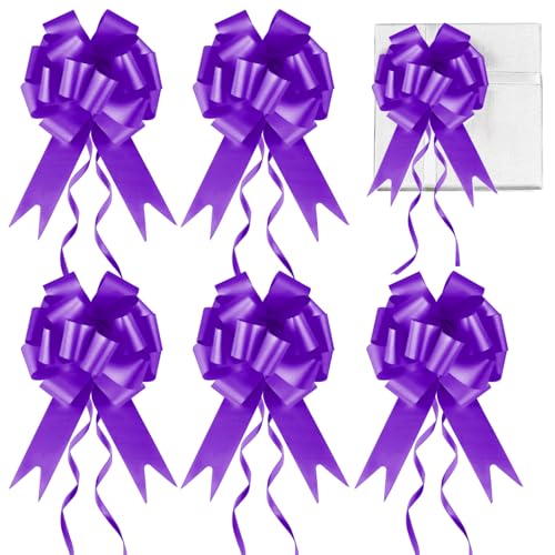 Prmape 30 Pcs Geschenkschleife Hellviolett, Schleife Hochzeit Geschenk, Auto Schleifen für Hochzeit, Zugband Polyband Dekoschleife für Hochzeit Geburtstage Geschenkverpackung Auto Deko Tüten Zuckertüt Prmape 30 Pcs Geschenkschleife Hellviolett, Schleife Hochzeit Geschenk, Auto Schleifen für Hochzeit, Zugband Polyband Dekoschleife für Hochzeit Geburtstage Geschenkverpackung Auto Deko Tüten Zuckertüt von Prmape