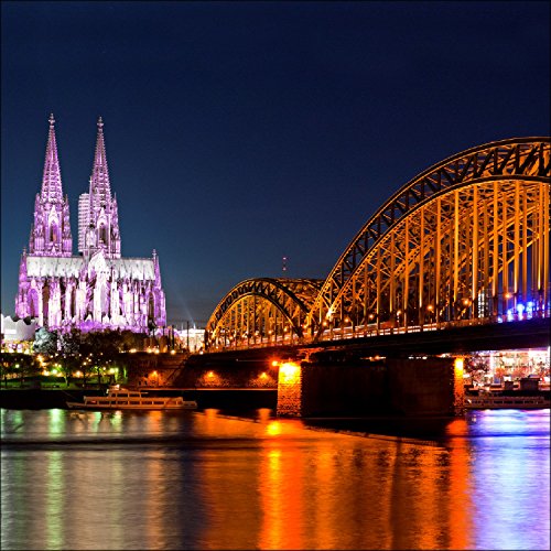 Pro-Art g1255b Wandbild Giclée 'Köln' 50 x 50 cm von Pro-Art