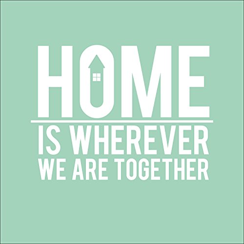 Pro-Art gla1001a Wandbild Glas-Art "Home is...", 30 x 30 cm von Pro-Art