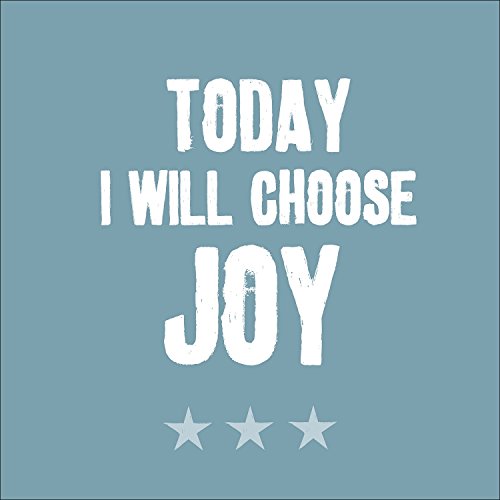 Pro-Art gla1004a Wandbild Glas-Art "Today I will...", 30 x 30 cm von Pro-Art