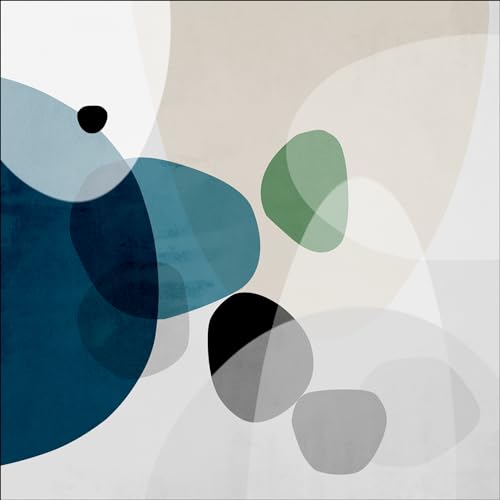 Pro-Art Glasbild Abstract shapes II, 50x50 cm von Pro-Art